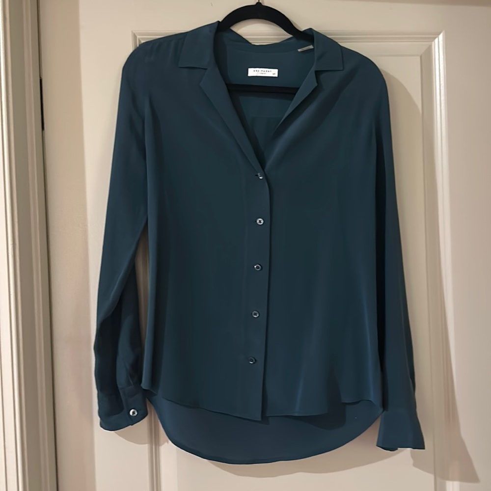 Equipment 100% silk blouse